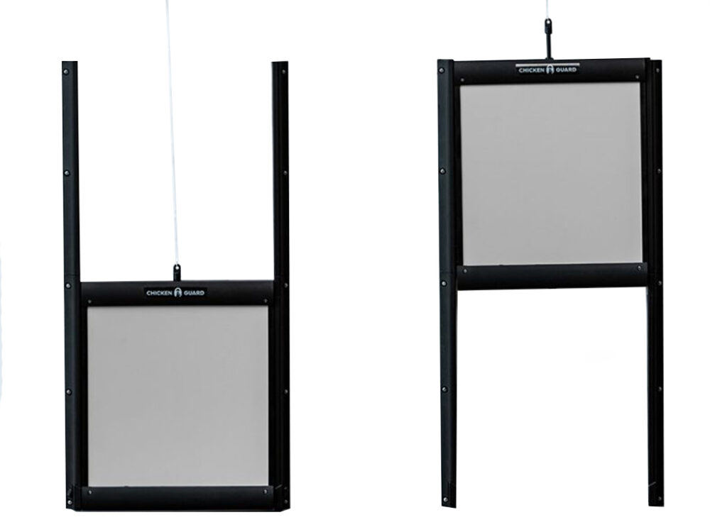 Bezpečnostné dvierka s poistkou ku kurínu CHICKEN GUARD DOOR 25x30 - Image 3