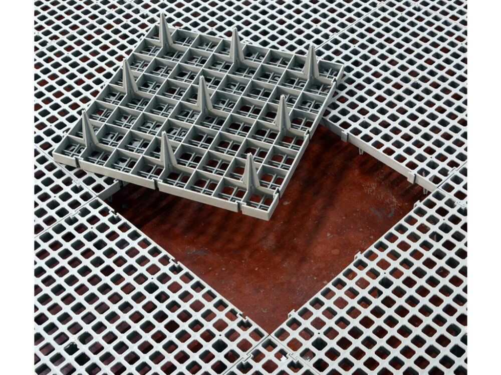 Podlahový rošt CIMUKA PF-CH-G23-H11 - veľkosť otvorov 2,2 x 2,2 cm - Image 7
