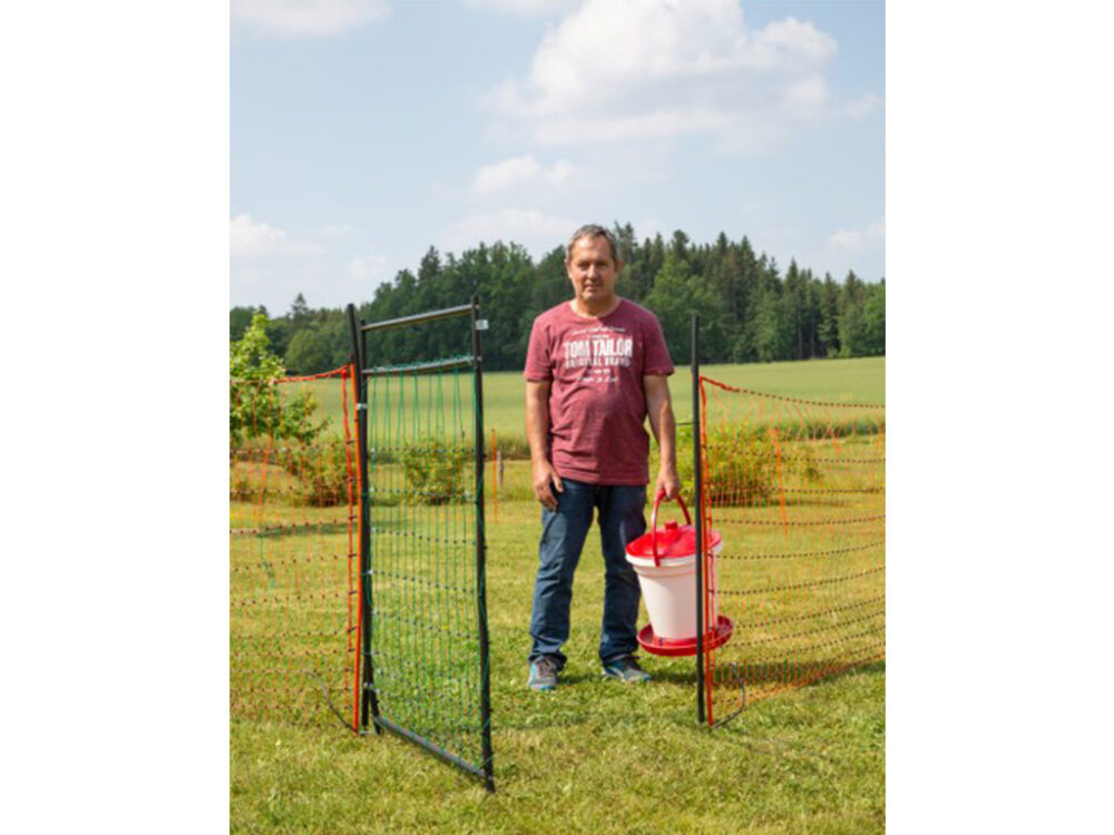 Brána k sieťam pre elektrické ohradníky KERBL 446518, 95-125 cm - Image 6