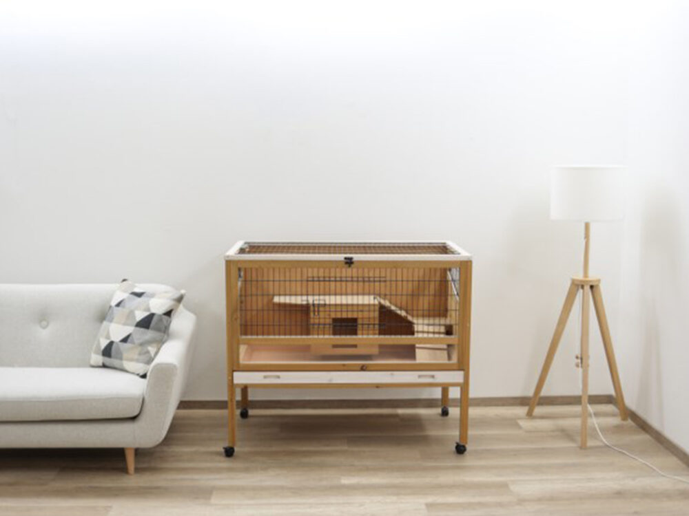 Klietka pre králiky a hlodavce KERBL 82725 INDOOR DELUXE - jednoposchodová - Image 7