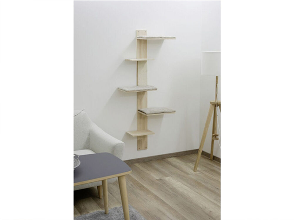 Škrabadlo pre mačky KERBL 81612 TIMBER, mačacie strom na stenu 150 cm - Image 6