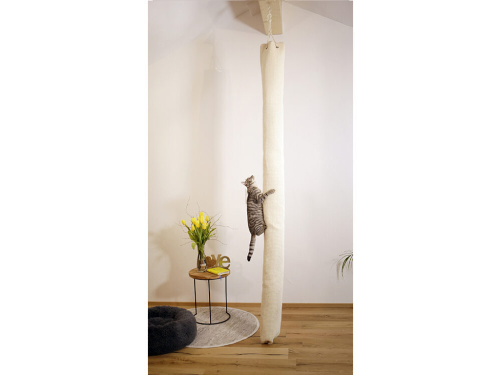 Škrabadlo pre mačky KERBL 84457 BAG CLIMBER, sisalové, závesné 260x16x16 cm - Image 5