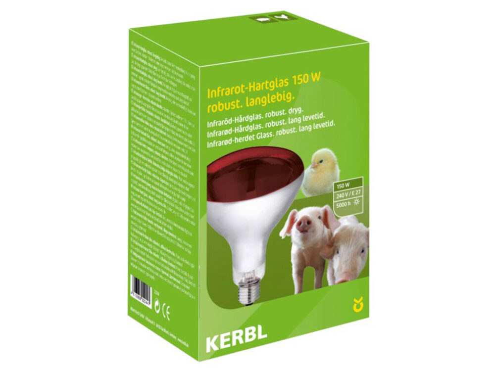 Infražiarovka KERBL 22244, 150W - červená - Image 3