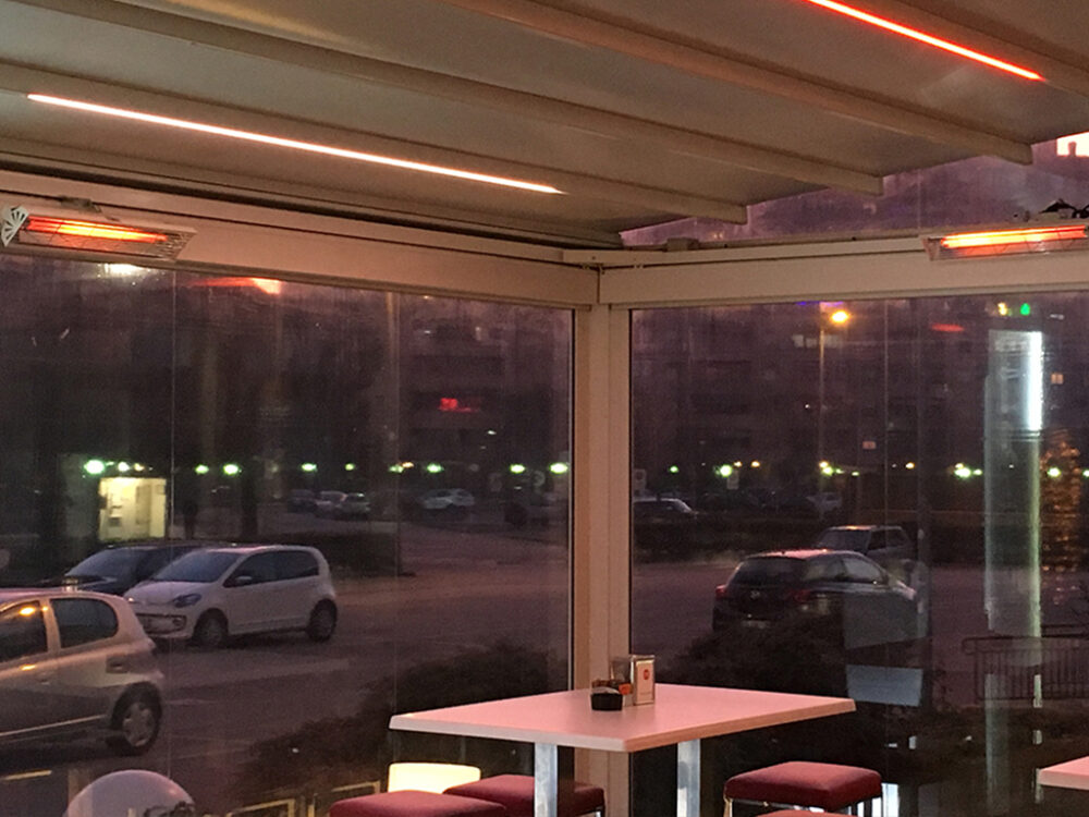 Infražiarič nástenný SYNER LBL 1000 W pre kúpeľne, terasy, pergoly, dielne - Image 12