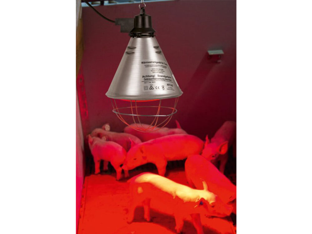 Infralampa s úsporným režimom KERBL 22291 ARTAS, 175W, kábel 5m - Image 4