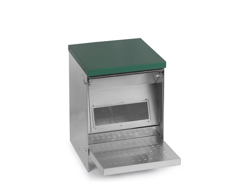 Nášľapné krmidĺo pre sliepky pozinkované GAUN 11280 - 5 kg