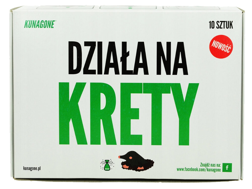 Pachový odpudzovač krtkov KUNAGONE