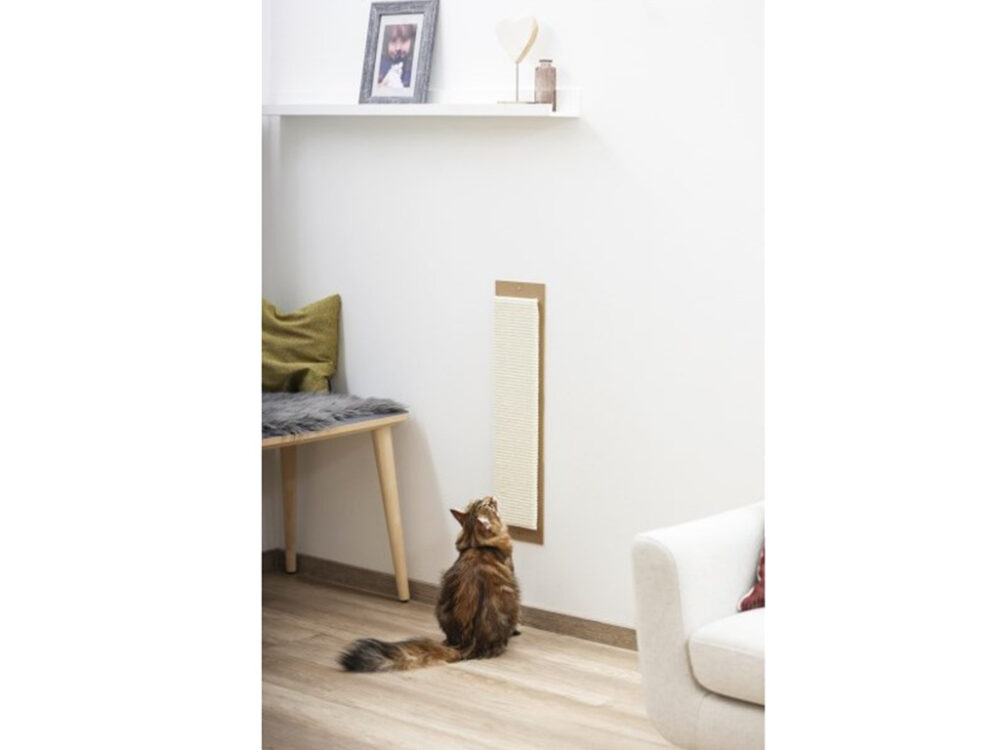 Škrabadlo pre mačky KERBL 84548 MAXI, sisalová škrabacia podložka 70x17cm - Image 3