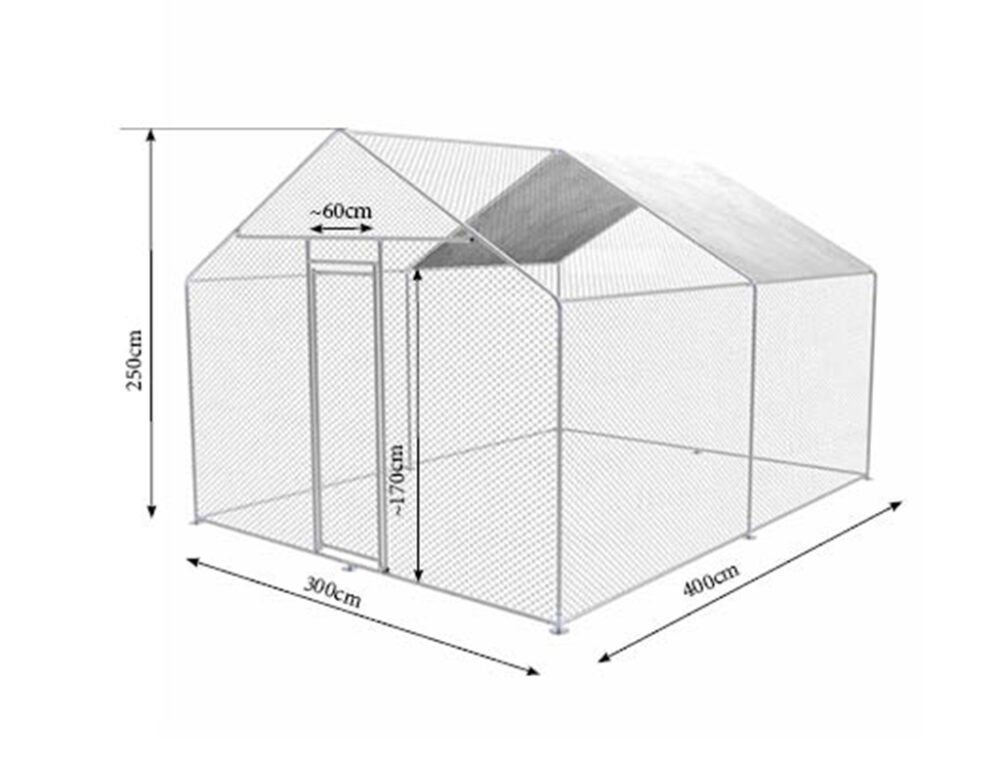 Výbeh pre hydinu ZM 3x4x2,45m - Image 8