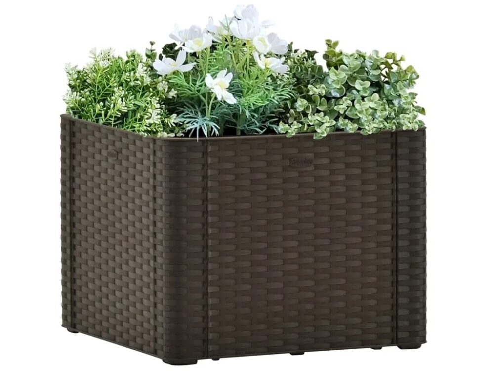 vyvýšený záhon STEFANPLAST NATURAL DELUXE 43 moka