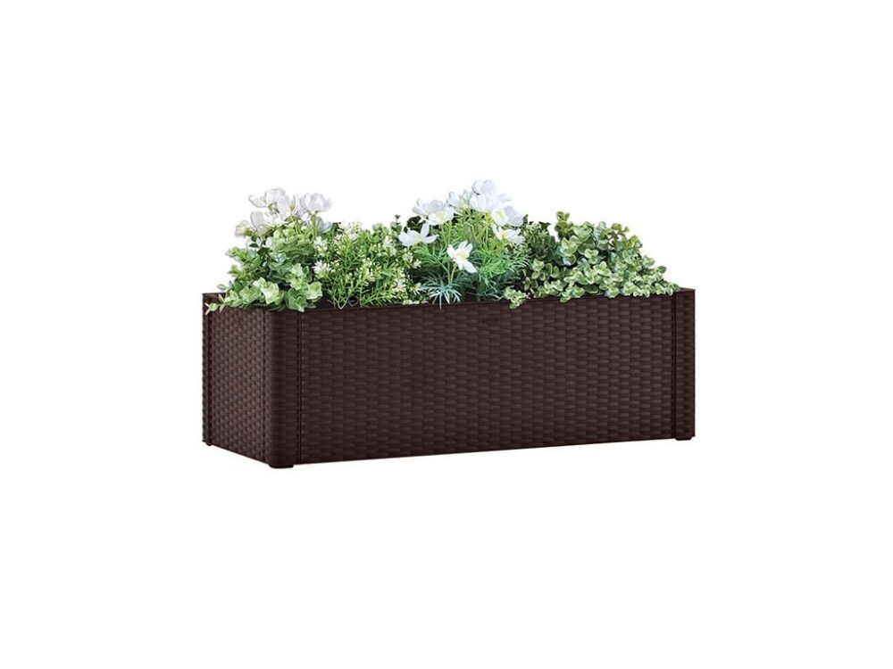 vyvýšený záhon STEFANPLAST NATURAL DELUXE 100 moka