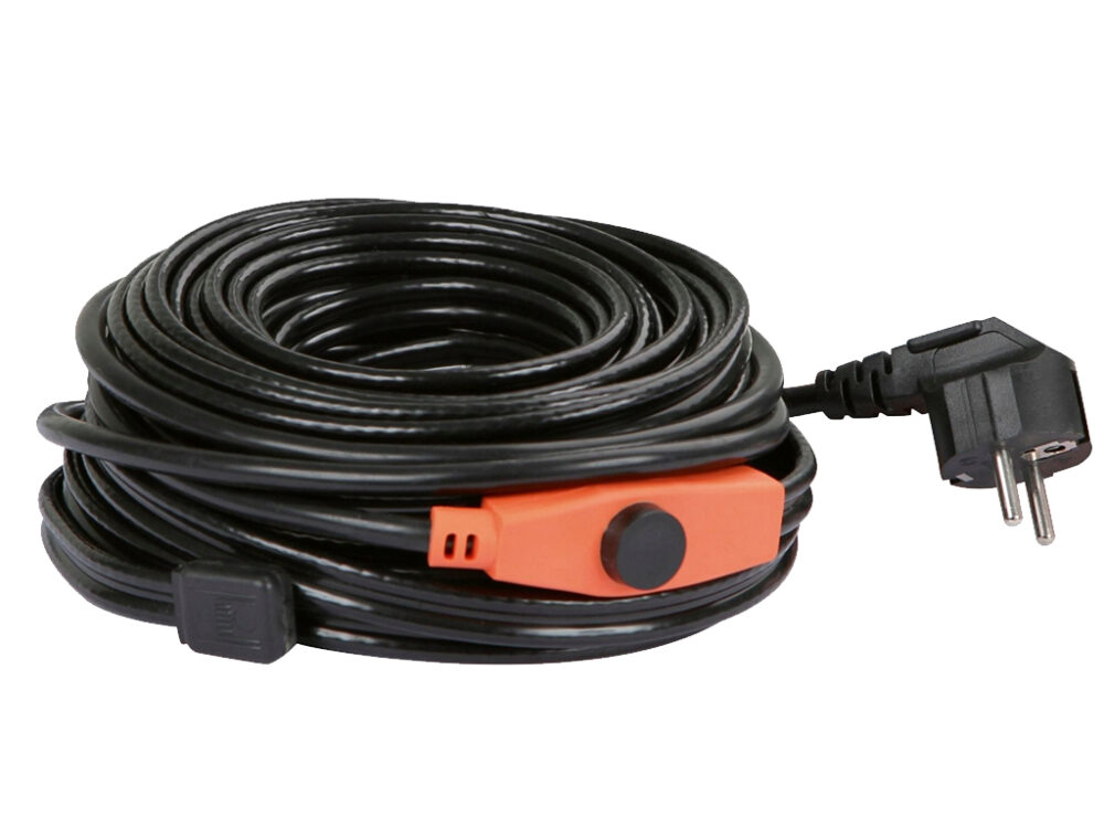 Vykurovací kábel s termostatom KERBL 223582
