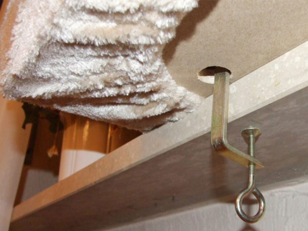Pelech pre mačky, lehátko na parapet KERBL 82656, 56x36x7cm, béžový - Image 9