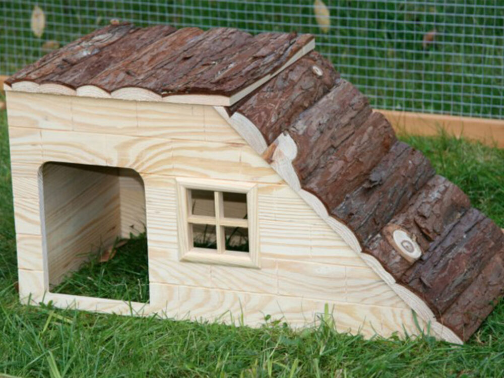 Domček pre králiky s rampou KERBL 82756, 50x25x25 cm - Image 3