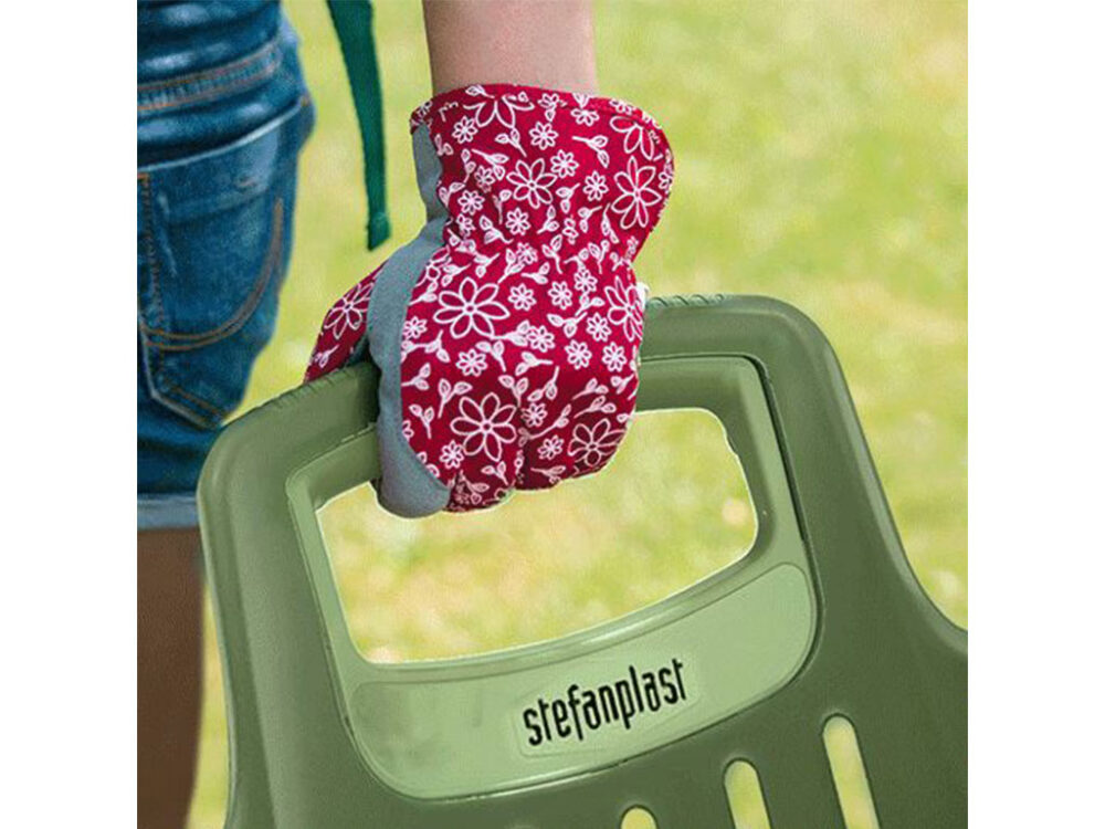 Univerzálny záhradný vozík STEFANPLAST HELPY - 50 l, zelený - Image 4
