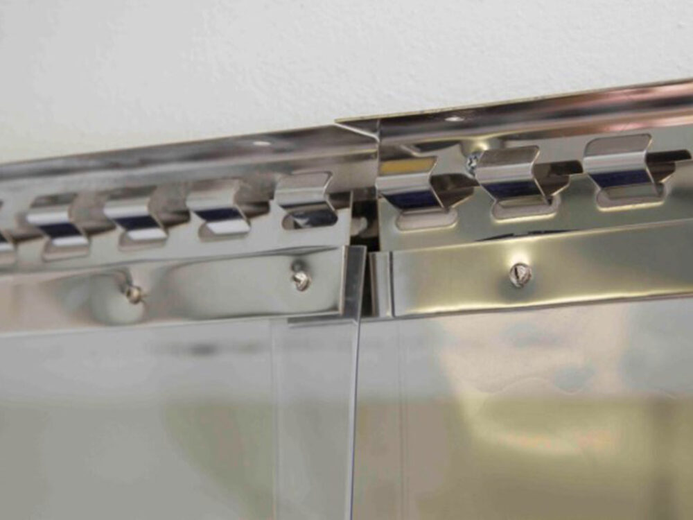 Pásový záves z PVC, kompletná sada KERBL 291162, 130x225 cm - Image 6