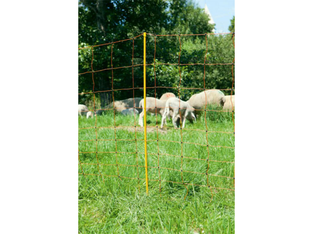 Sieť pre elektrický ohradník pre ovce KERBL 27254 OVINET, 108 cm x 50 m / 2 hroty, oranžová - Image 4