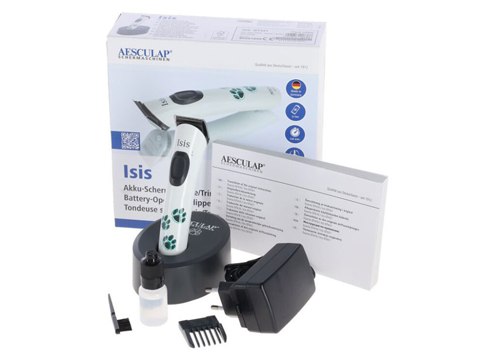 Akumulátorový strihací strojček na psy AESCULAP ISIS GT421 - Image 5