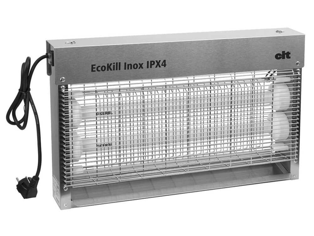 Elektrický lapač hmyzu KERBL 299936 ECOKILL INOX 2040 IPX4 2x18 W - Image 2