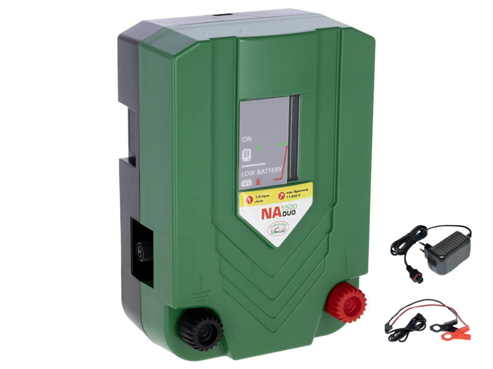 Zdroj pre elektrický ohradník KERBL 392045 EURO GUARD DUO NA 1500 - Image 2
