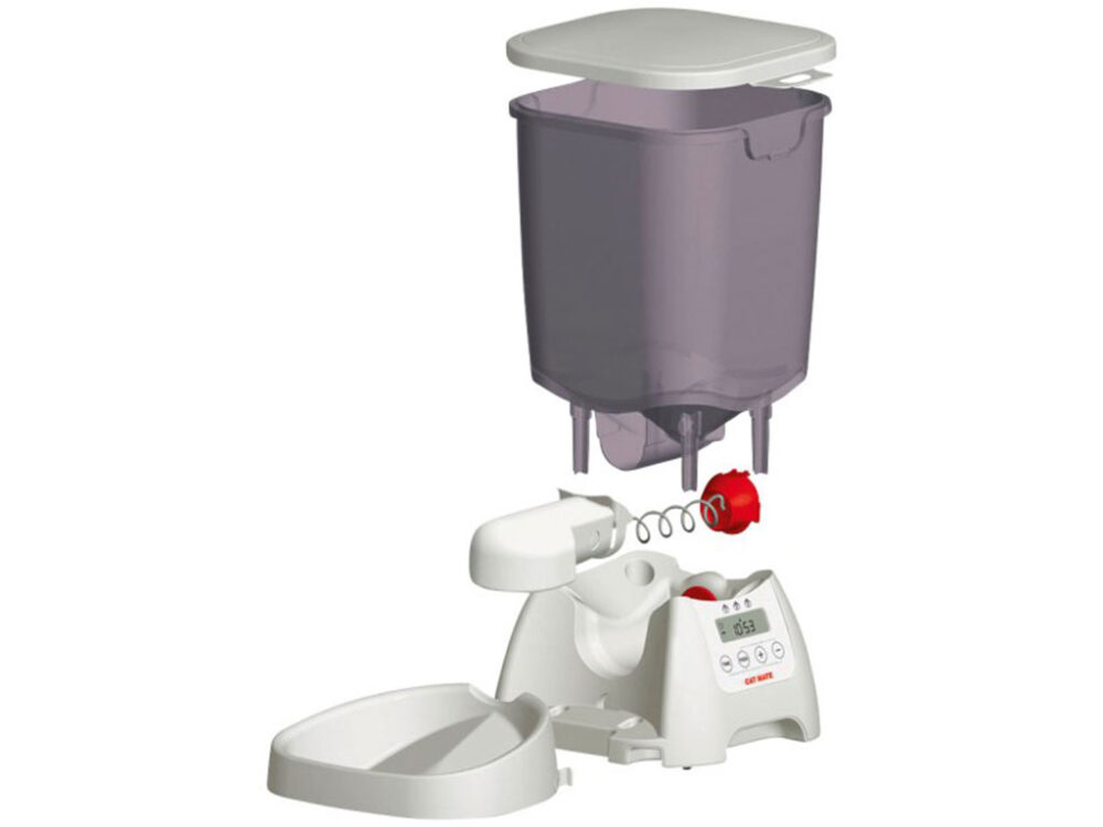 Automatický dávkovač granúl pre psy a mačky KERBL 80853 CAT MATE 3kg - Image 3