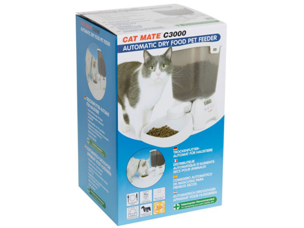 Automatický dávkovač granúl pre psy a mačky KERBL 80853 CAT MATE 3kg - Image 4