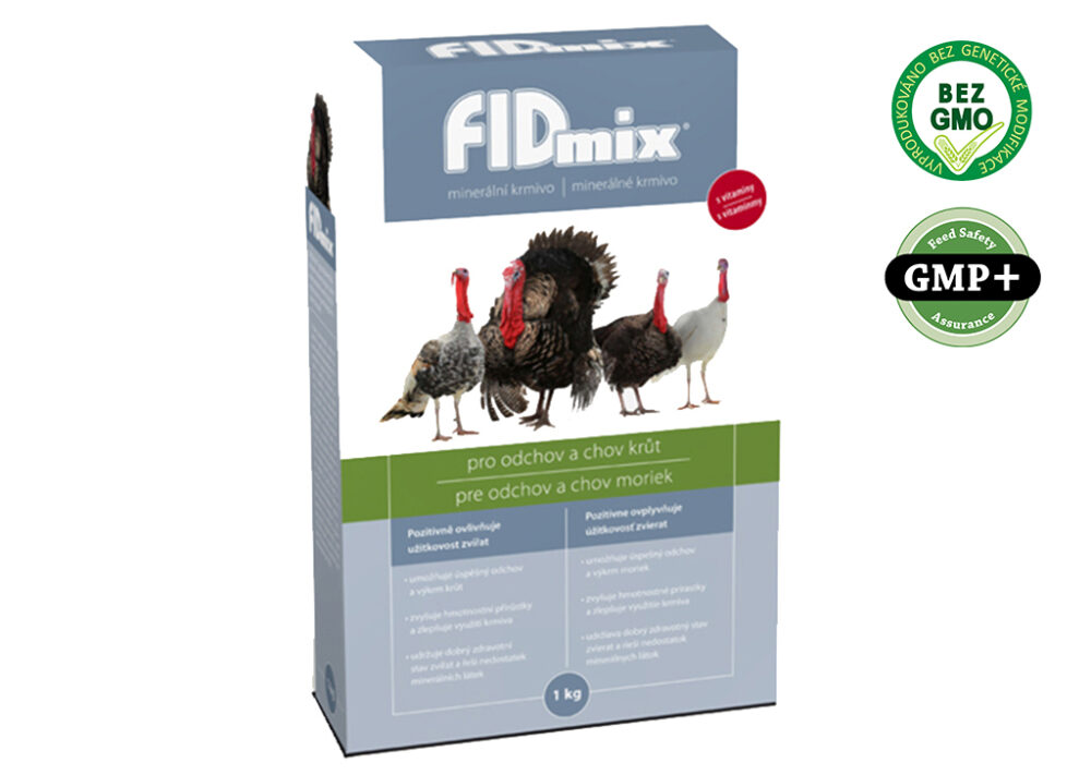 Minerálno vitamínové krmivo FIDMIX PRE MORKY 1kg