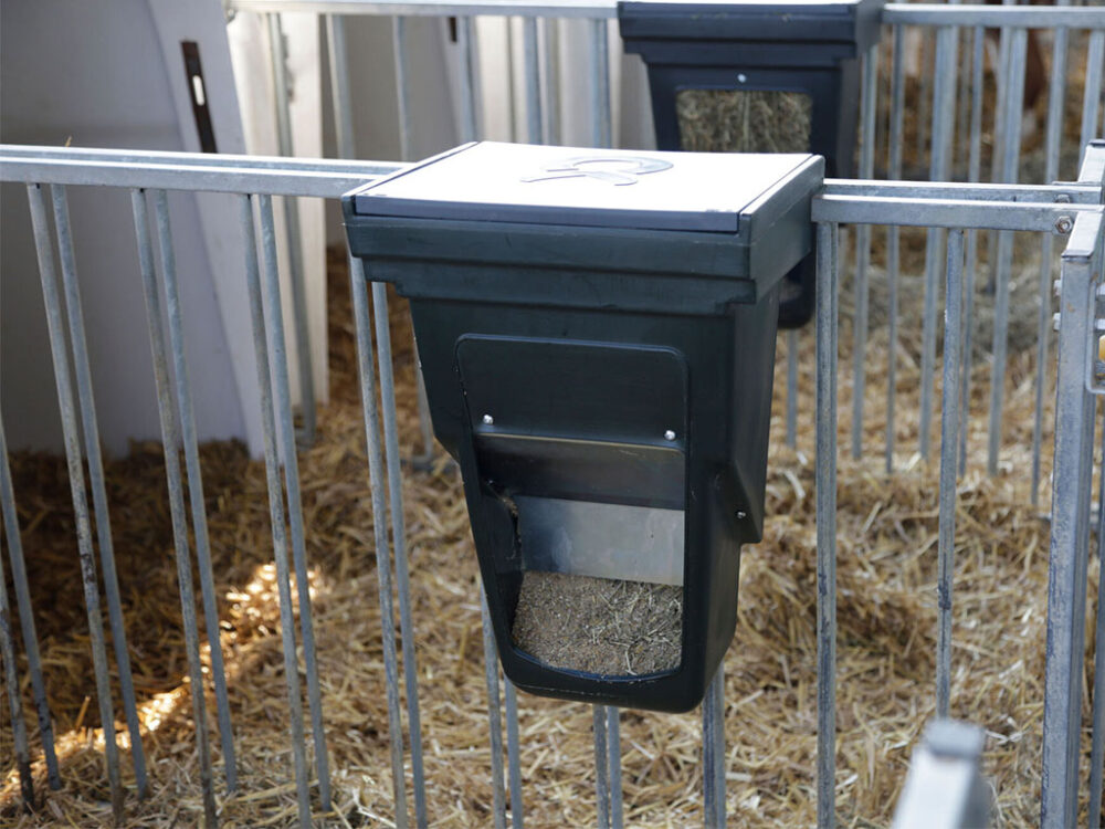 Automatické krmidĺo na koncentrované krmivá pre teľatá KERBL 144353 FEED BOX 13 l - Image 4
