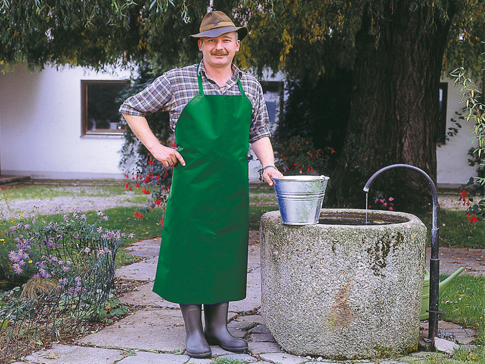 Zástera na dojenie a umývanie KERBL 15149 PROFI APRON, 120x80cm, zelená - Image 4