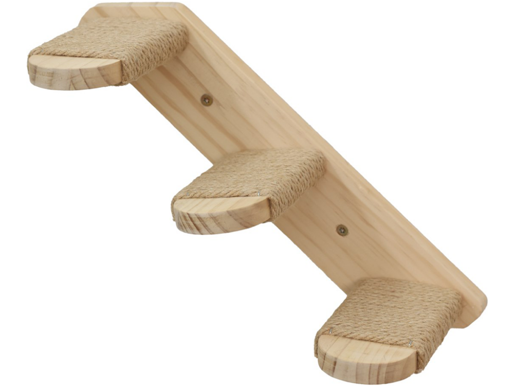 Drevený rebrík pre mačky KERBL 80916 TIMBER