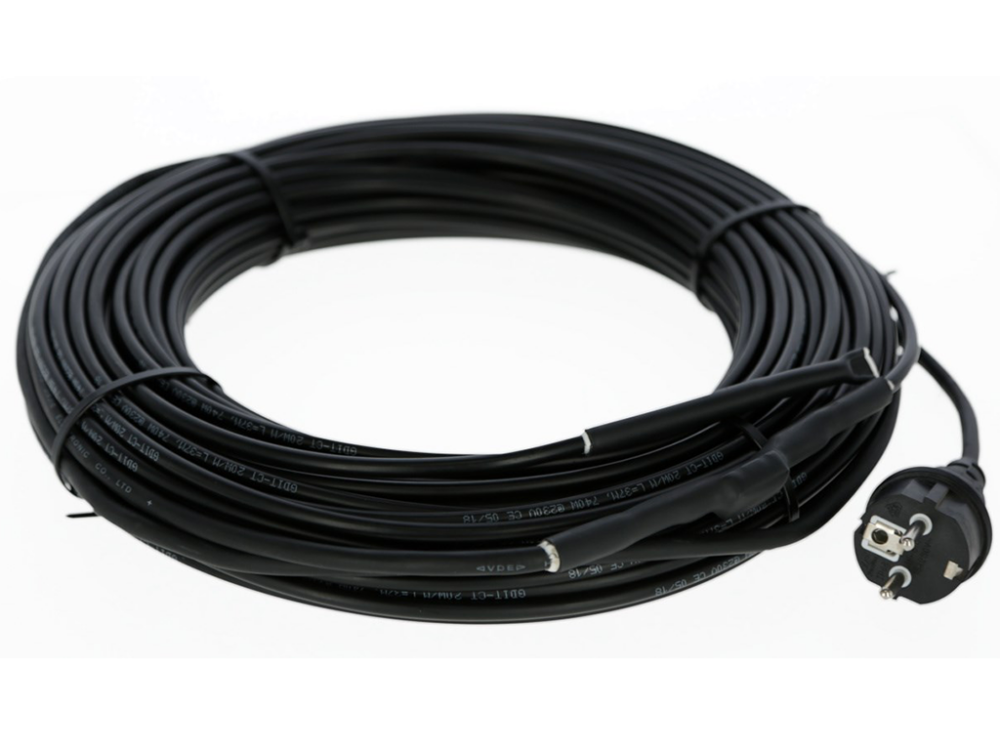 Vykurovací kábel s termostatom KERBL 296089, 300 W, 15 m - Image 6