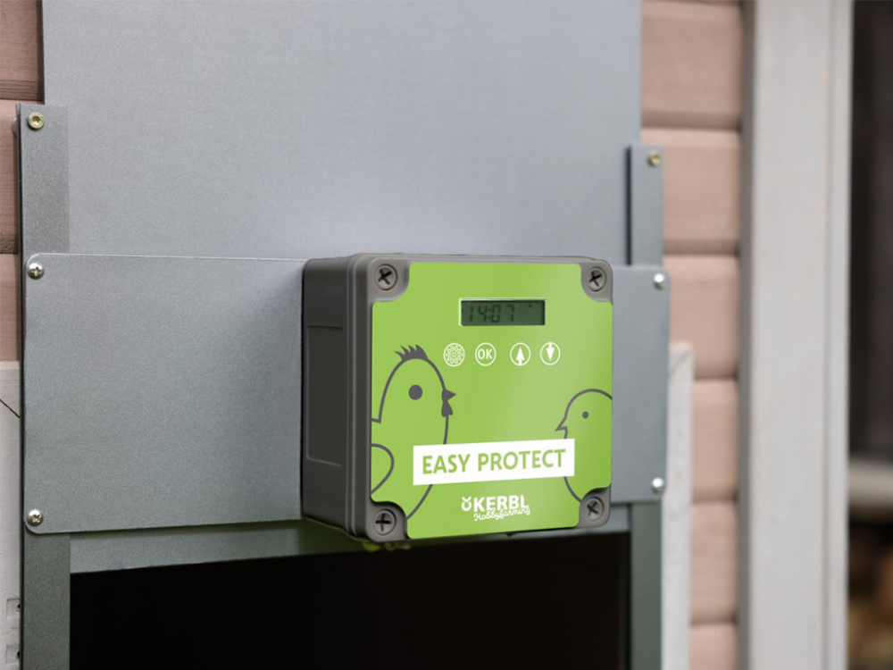 Komplet automatického otvárania a zatvárania kurína KERBL 70592 EASY PROTECT 44x43 R - Image 3