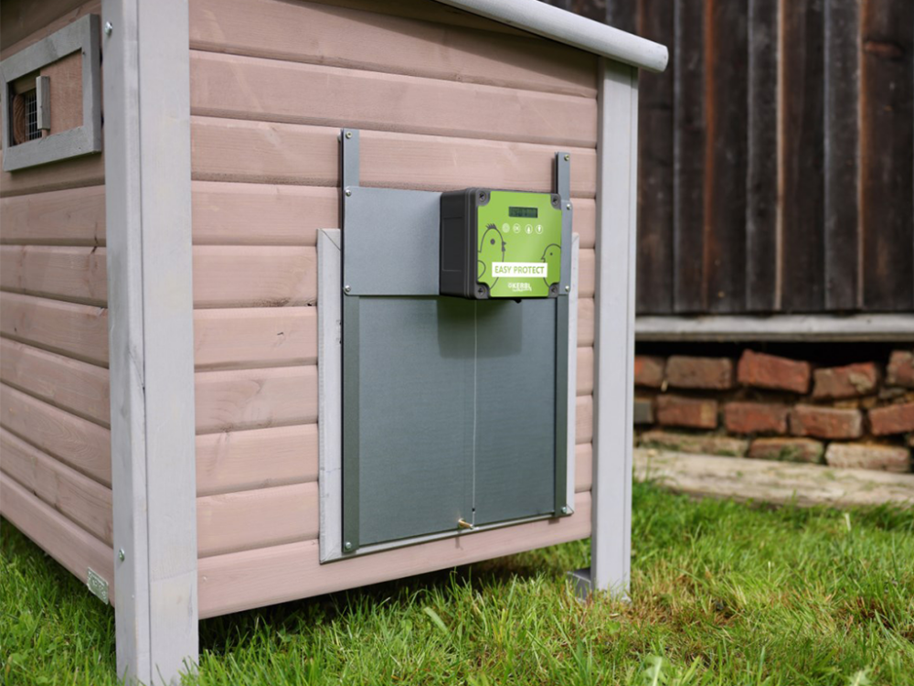 Komplet automatického otvárania a zatvárania kurína KERBL 70592 EASY PROTECT 44x43 R - Image 5