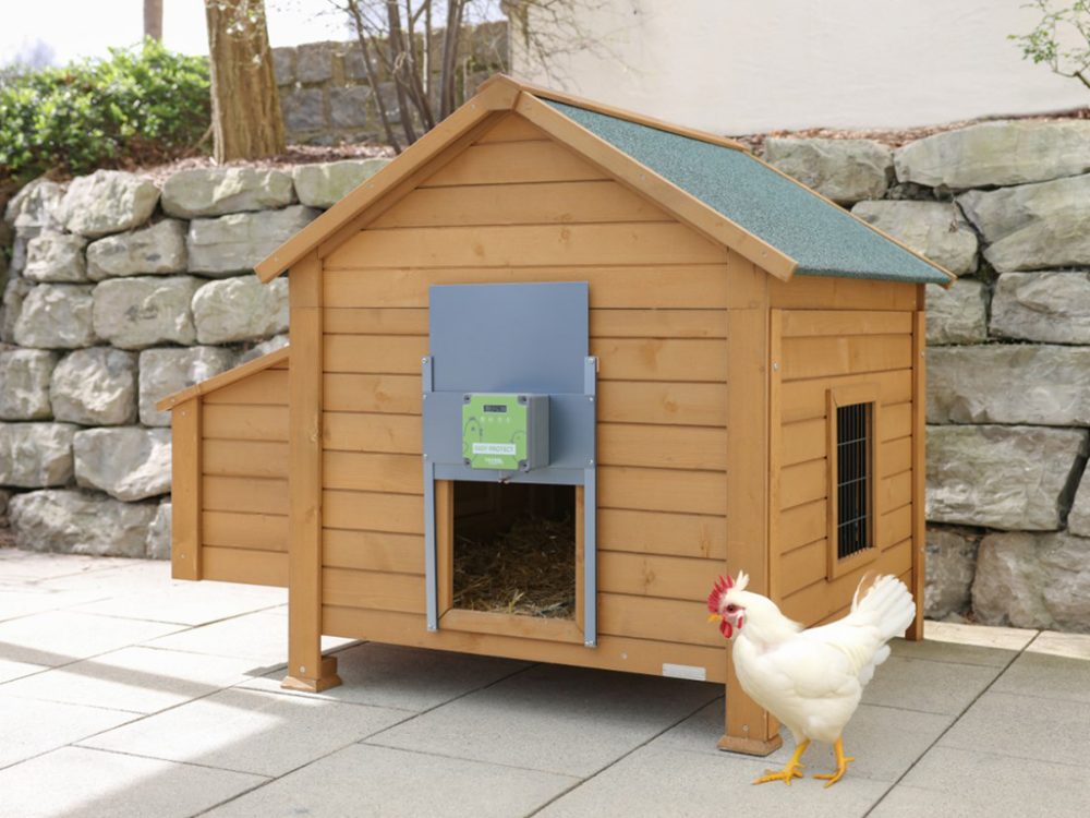 Komplet automatického otvárania a zatvárania kurína KERBL 70592 EASY PROTECT 44x43 R - Image 7