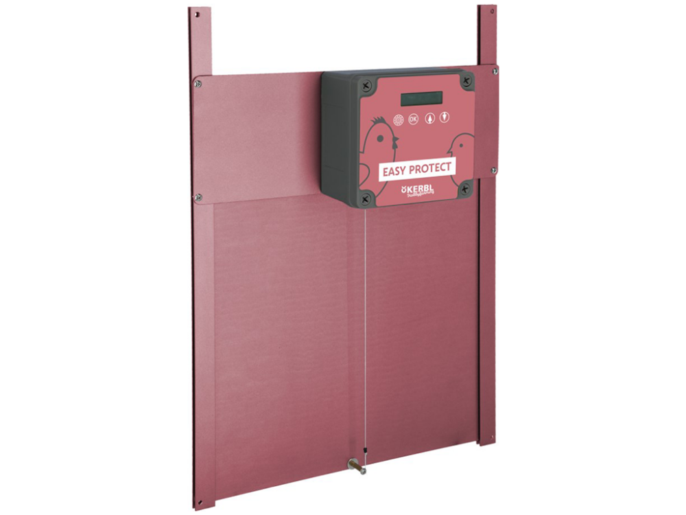 Komplet automatického otvárania a zatvárania kurína KERBL 70590 EASY PROTECT 30x33 R