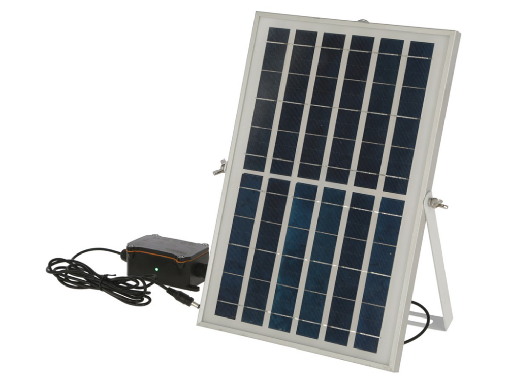 Solárna sada na napájanie automatického otvárania a zatvárania kurína KERBL 70556, 10W - Image 4