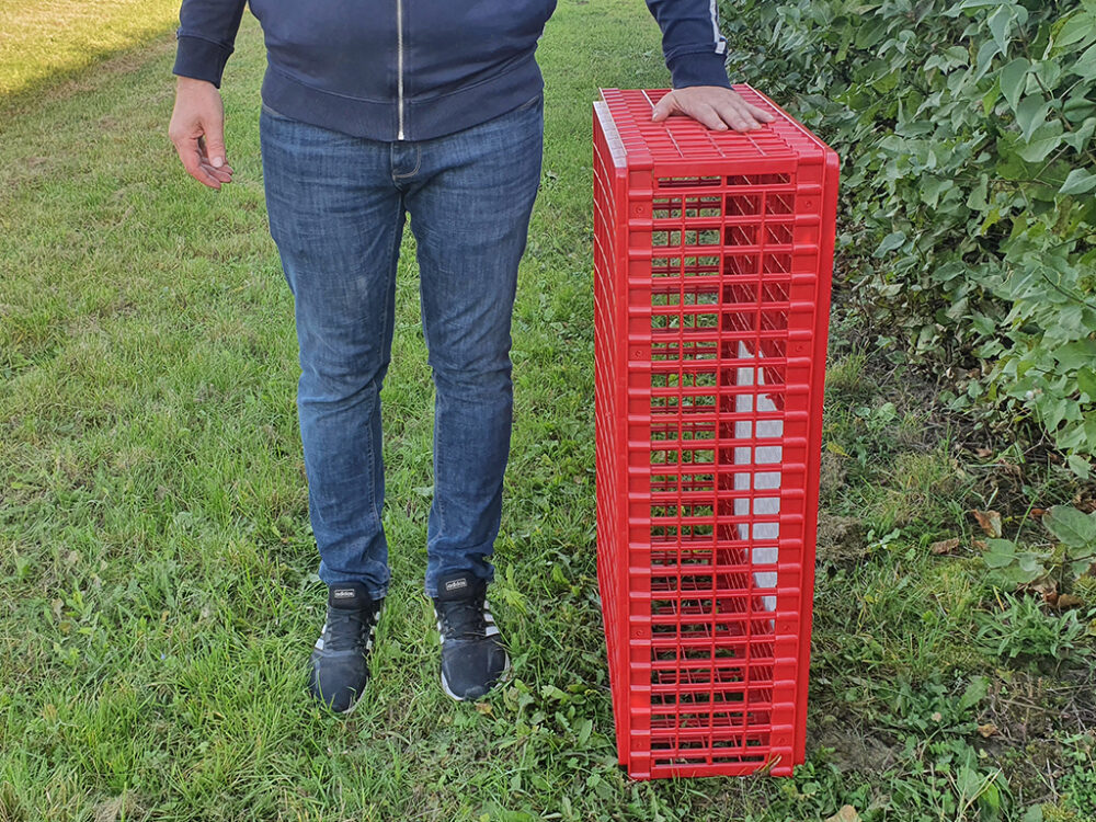 Prepravný box na živú hydinu CRATE MOD A1 - 95,5x57x27,5cm - Image 5