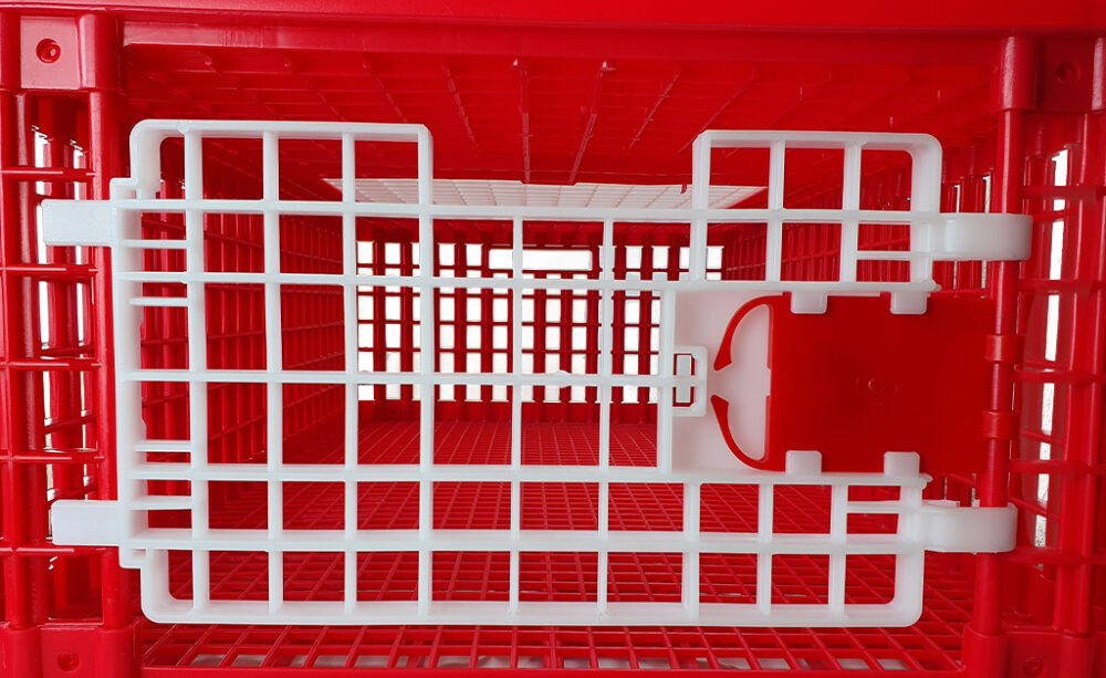 Prepravný box na živú hydinu CRATE MOD B2 - 95,5x57x32,5cm - Image 4