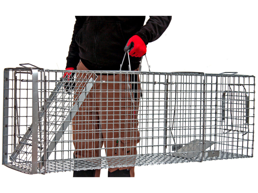 vydry a mačky TRAP H120x34x42