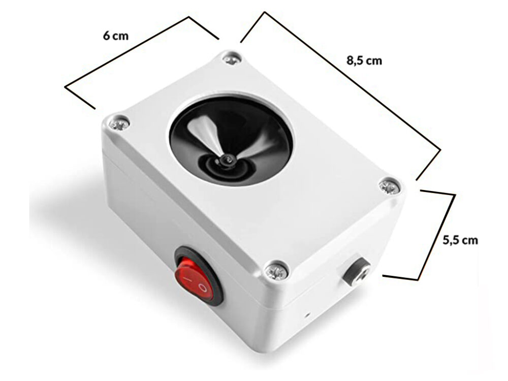 Vodotesný ultrazvukový plašič na kuny, myši a potkany DRAGON ULTRASONIC C100 - Image 3